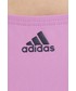 Strój kąpielowy Adidas Performance adidas Performance jednoczęściowy strój kąpielowy kolor fioletowy miękka miseczka