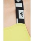 Strój kąpielowy Adidas Performance adidas Performance jednoczęściowy strój kąpielowy Tape kolor żółty miękka miseczka