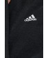 Piżama Adidas Performance adidas Performance szlafrok bawełniany kolor czarny