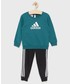 Dres Adidas Performance dres dziecięcy kolor zielony