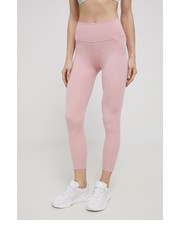 Legginsy legginsy damskie kolor różowy gładkie - Answear.com Adidas Performance