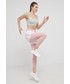 Legginsy Adidas Performance legginsy damskie kolor różowy gładkie