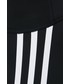 Legginsy Adidas Performance adidas Performance legginsy treningowe Optime Trainicons H64211 damskie kolor czarny z nadrukiem