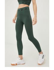 Legginsy adidas Performance legginsy treningowe damskie kolor zielony gładkie - Answear.com Adidas Performance