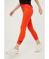 Legginsy Adidas Performance adidas Performance legginsy treningowe Marimekko damskie kolor pomarańczowy wzorzyste