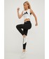 Legginsy Adidas Performance adidas Performance legginsy treningowe damskie kolor czarny gładkie
