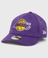 Czapka New Era czapka kolor fioletowy z aplikacją
