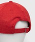 Czapka New Era czapka kolor czerwony gładka