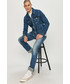 Kurtka męska Trussardi Jeans - Kurtka jeansowa 52S00255.1Y000156
