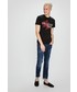 T-shirt - koszulka męska Trussardi Jeans - T-shirt 52T00169.1T001639