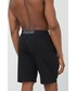 Bielizna męska Calvin Klein Underwear szorty piżamowe męskie kolor czarny gładka