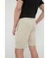 Bielizna męska Calvin Klein Underwear szorty piżamowe męska kolor beżowy melanżowa