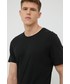 Bielizna męska Calvin Klein Underwear t-shirt piżamowy kolor czarny melanżowa