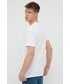 Bielizna męska Calvin Klein Underwear t-shirt piżamowy kolor biały z nadrukiem