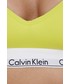 Bielizna damska Calvin Klein Underwear Biustonosz kolor żółty gładki