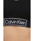 Bielizna damska Calvin Klein Underwear biustonosz kolor czarny gładki