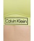 Bielizna damska Calvin Klein Underwear biustonosz kolor żółty gładki