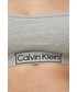 Bielizna damska Calvin Klein Underwear biustonosz kolor szary gładki