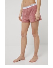 Spodnie szorty piżamowe CK One damskie kolor różowy - Answear.com Calvin Klein Underwear
