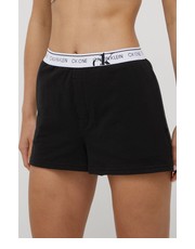 Spodnie szorty piżamowe CK One damskie kolor czarny - Answear.com Calvin Klein Underwear