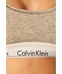 Biustonosz Calvin Klein Underwear Biustonosz kolor szary gładki