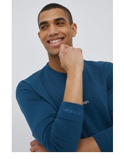 Bluza męska bluza męska kolor turkusowy gładka - Answear.com Calvin Klein Underwear