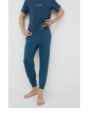 Spodnie męskie spodnie dresowe męskie kolor turkusowy gładkie - Answear.com Calvin Klein Underwear
