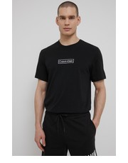 T-shirt - koszulka męska t-shirt męski kolor czarny z nadrukiem - Answear.com Calvin Klein Underwear
