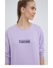 Bluza bluza damska kolor fioletowy z aplikacją - Answear.com Calvin Klein Underwear