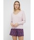 Piżama Calvin Klein Underwear - Longsleeve piżamowy