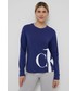 Piżama Calvin Klein Underwear Longsleeve piżamowy kolor granatowy