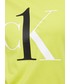 Piżama Calvin Klein Underwear Piżama damska kolor żółty