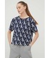 Piżama Calvin Klein Underwear t-shirt piżamowy kolor granatowy