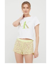 Piżama piżama damska kolor biały - Answear.com Calvin Klein Underwear