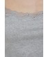 Piżama Calvin Klein Underwear piżama damska kolor szary