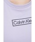 Piżama Calvin Klein Underwear piżama damska kolor fioletowy
