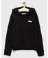Bluza Calvin Klein Underwear bluza bawełniana dziecięca kolor czarny z kapturem gładka