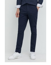 Spodnie męskie Premium by Jack&Jones spodnie męskie kolor granatowy dopasowane - Answear.com Premium By Jack&Jones