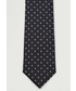 Krawat Mango Man Krawat kolor czarny