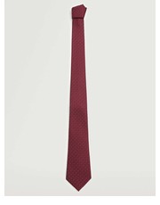 Krawat krawat Pic kolor bordowy - Answear.com Mango Man