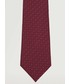 Krawat Mango Man krawat Pic kolor bordowy