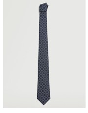 Krawat krawat Pasbig7 kolor granatowy - Answear.com Mango Man