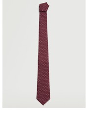 Krawat krawat Pasbig7 kolor bordowy - Answear.com Mango Man