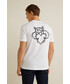 T-shirt - koszulka męska Mango Man - T-shirt Andreka 43090949