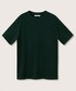 T-shirt - koszulka męska Mango Man T-shirt bawełniany kolor zielony gładki