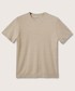 T-shirt - koszulka męska Mango Man t-shirt Arraona męski kolor beżowy gładki