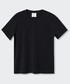 T-shirt - koszulka męska Mango Man t-shirt bawełniany dziecięcy Cherlo kolor czarny gładki