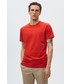 T-shirt - koszulka męska Mango Man t-shirt bawełniany dziecięcy Cherlo kolor czerwony gładki