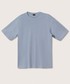 T-shirt - koszulka męska Mango Man t-shirt bawełniany Anouk kolor szary gładki