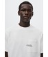 T-shirt - koszulka męska Mango Man t-shirt bawełniany Clavel kolor biały z nadrukiem